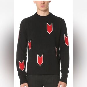 Rag & Bone Jackson Arrow Merino Wool Sweater S Unisex